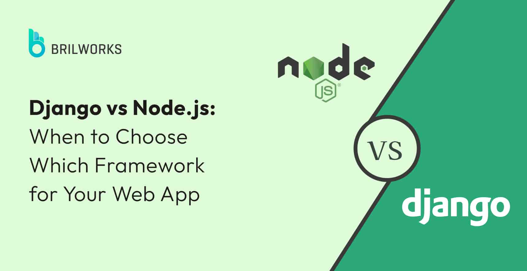 Django vs NodeJS